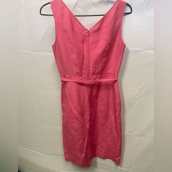 Isabella DeMarco Pink Linen Blend Dress - Picture 2 of 6